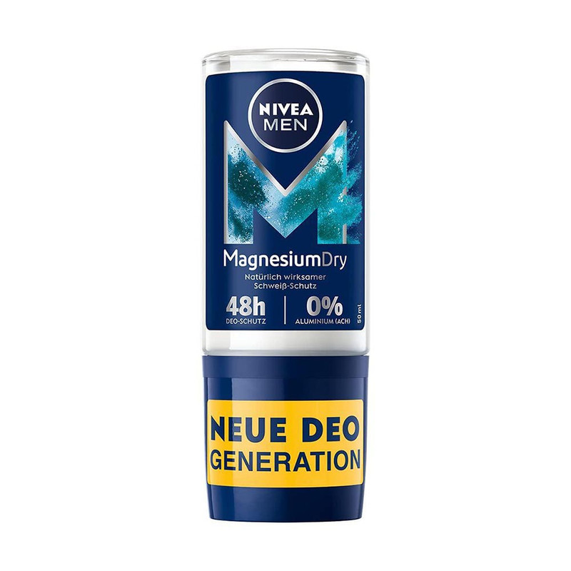 رول ضد تعریق مردانه نیوآ مدل  Magnesium Dry حجم 50 میلی لیتر