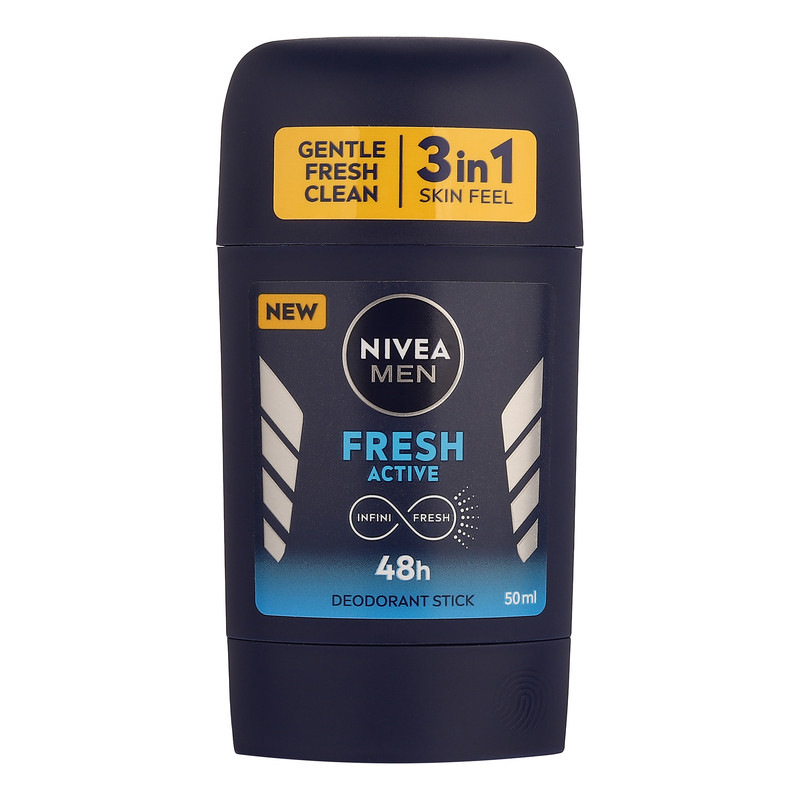 استیک دئودورانت مردانه نیوآ مدل Fresh Active حجم 50 میلیلیتر