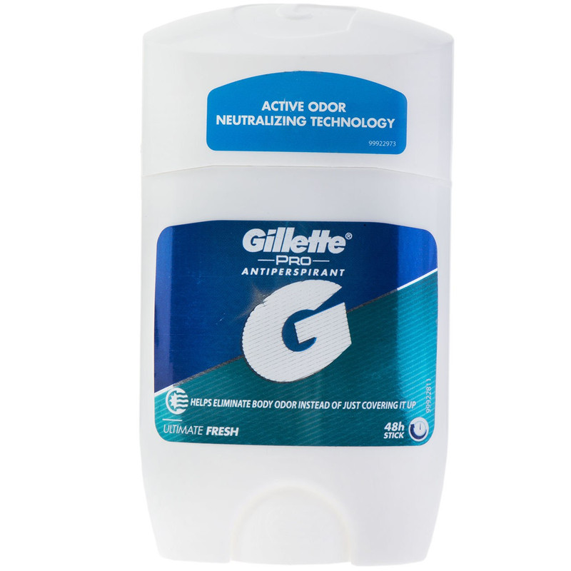 استیک ضد تعریق مردانه ژیلت مدل Ultimate Fresh حجم 48 میلی لیتر