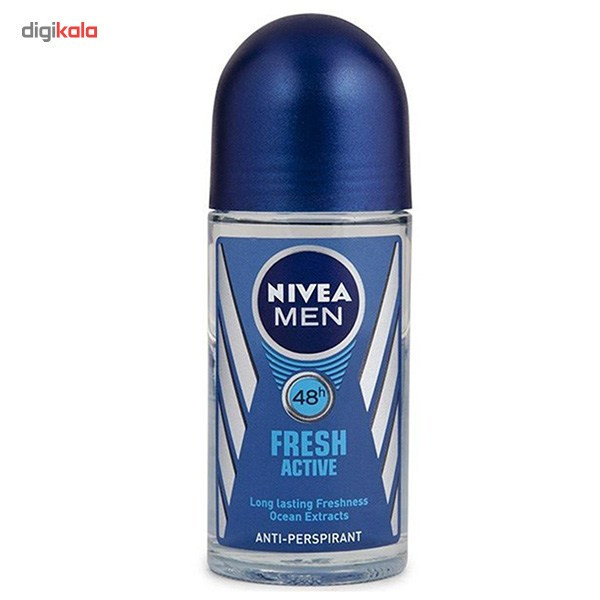 رول ضد تعریق مردانه نیوآ مدل Fresh Active حجم 50 میلی لیتر- 2 عددی