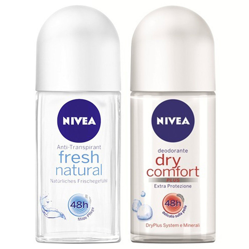 رول ضد تعریق زنانه نیوآ مدل Fresh Natural And Dry Comfort مجموعه 2 عددی