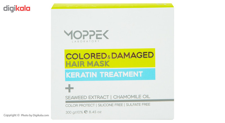ماسک موی آسیب دیده موپک مدل Colored And Damage مقدار 300 گرم