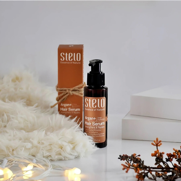 سرم مو استلو مدل +Argan حجم 75 میلی لیتر