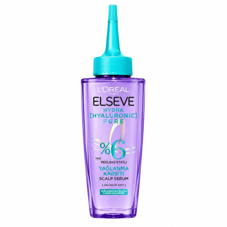 سرم مو لورآل مدل Hydra Hyaluronic Pure مناسب برای موهای چرب حجم 102 میلی لیتر