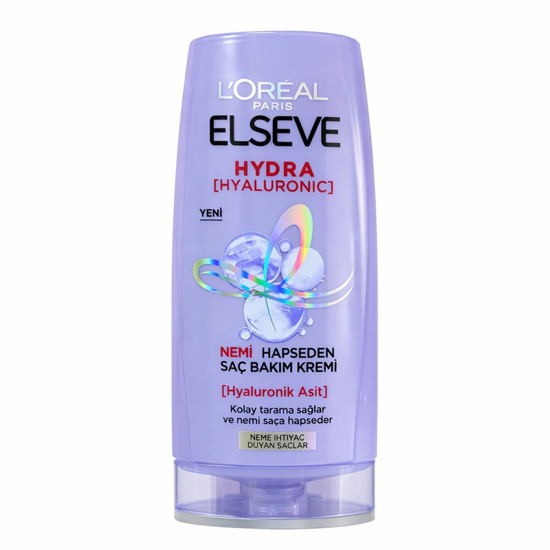 نرمکننده مو لورآل مدل Hyaluronic مناسب برای موهای خشک حجم 175 میلیلیتر