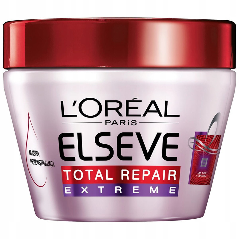 ماسک مو لورآل سری Elseve مدل Total Repair Extreme حجم 300 میلی لیتر