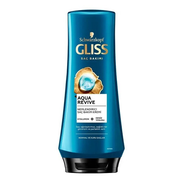 نرمکننده مو گلیس مدل Aqua Revive حجم 360 میلیلیتر