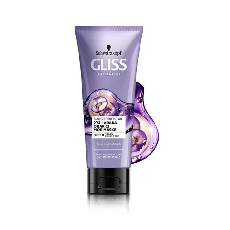 ماسک مو گلیس مدل Blonde Perfector حجم 200 میلی لیتر