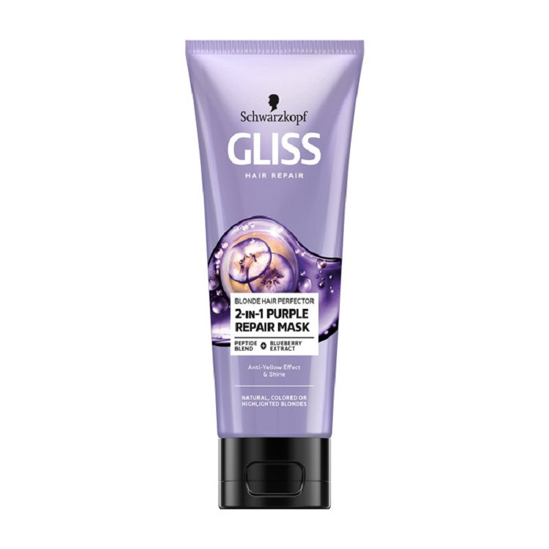ماسک مو گلیس مدل Blonde Perfector حجم 200 میلی لیتر