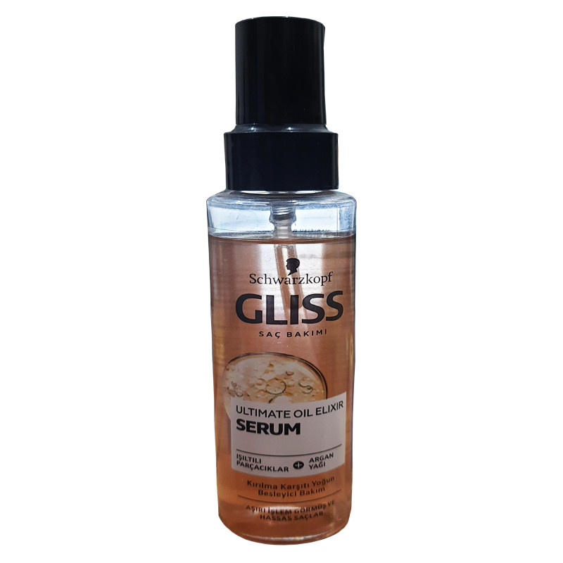 سرم مو گلیس مدل Argan Oil Elixir حجم 100 میلی لیتر