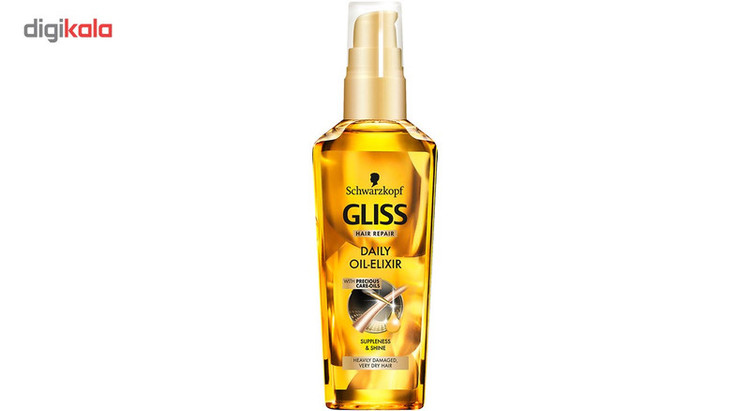روغن مو گلیس سری Hair Repair مدل Daily حجم 75 میلی لیتر