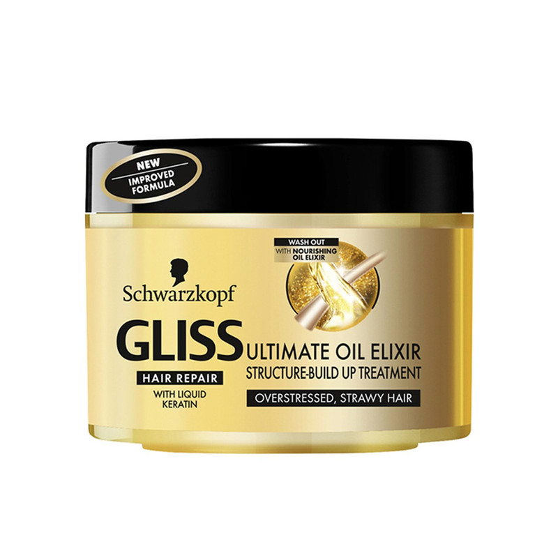 ماسک مو گلیس مدل Ultimate Oil Elixir حجم 200 میلی لیتر