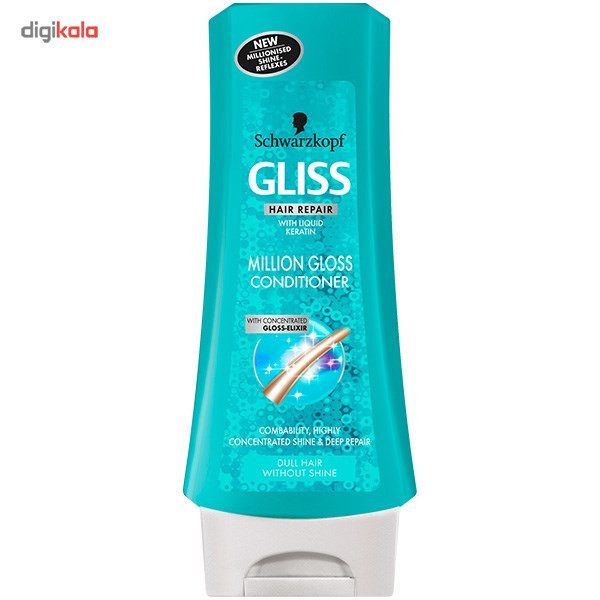نرم کننده مو گلیس مدل Million Gloss حجم 200 میلی لیتر