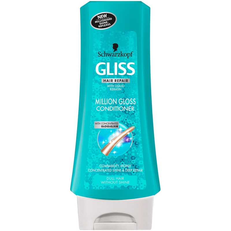 نرم کننده مو گلیس مدل Million Gloss حجم 200 میلی لیتر
