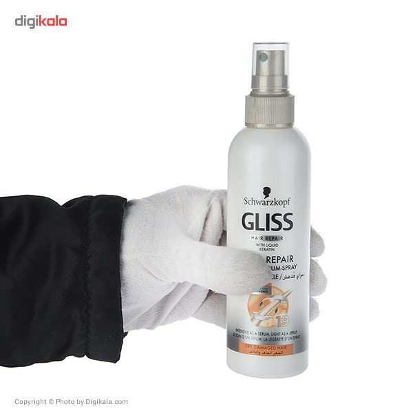 اسپری مو گلیس سری Total Repair مدل Wonder Serum حجم 200 میلی لیتر