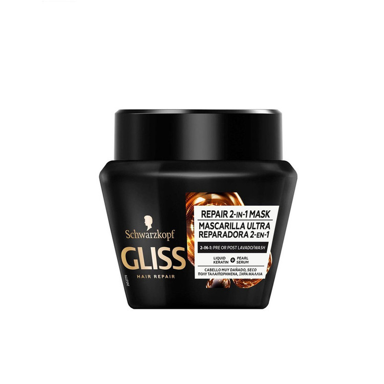 ماسک مو گلیس سری ULTIMATE REPAIR مدل 2IN1 حجم 300 میلی لیتر