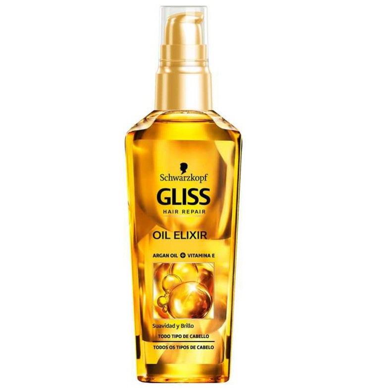 روغن مو گلیس مدل Oil Elixir حجم 75 میلی لیتر