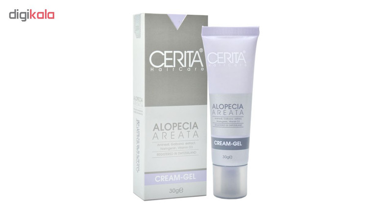 ژل ضد ریزش مو سریتا مدل Alopeca Areata وزن 30 گرم مجموعه 3 عددی
