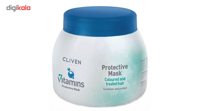 ماسک مو کلیون مدل Protective Mask مناسب برای موهای رنگ شده حجم 500 میلی لیتر