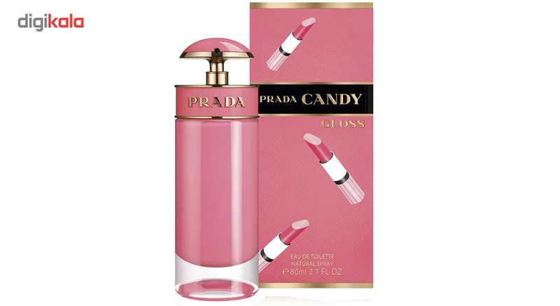 ادو تویلت زنانه پرادا مدل Candy Gloss حجم 80 میلی لیتر