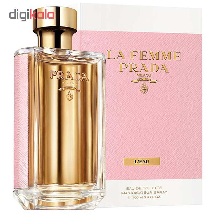 ادو پرفیوم زنانه پرادا مدل La Femme L'Eau حجم 100 میلی لیتر