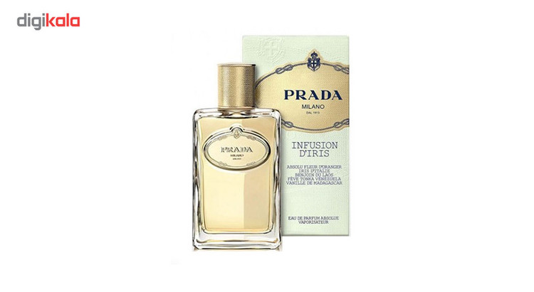 ادو پرفیوم زنانه پرادا مدل Infusion D'iris Goldحجم 100ml