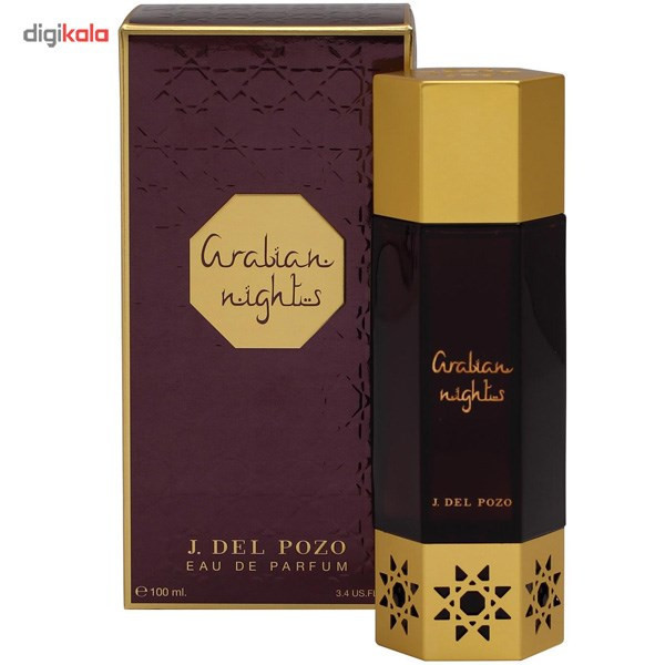 ادو پرفیوم زنانه خسوس دل پوزو مدل Arabian Nights حجم 100 میلی لیتر