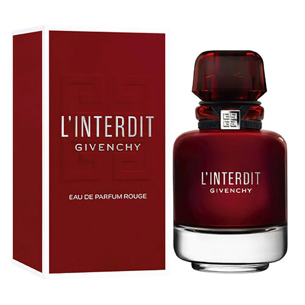ادوپرفیوم زنانه ژیوانشی مدل LInterdit Rouge با رایحه گرم حجم 80 میلی لیتر