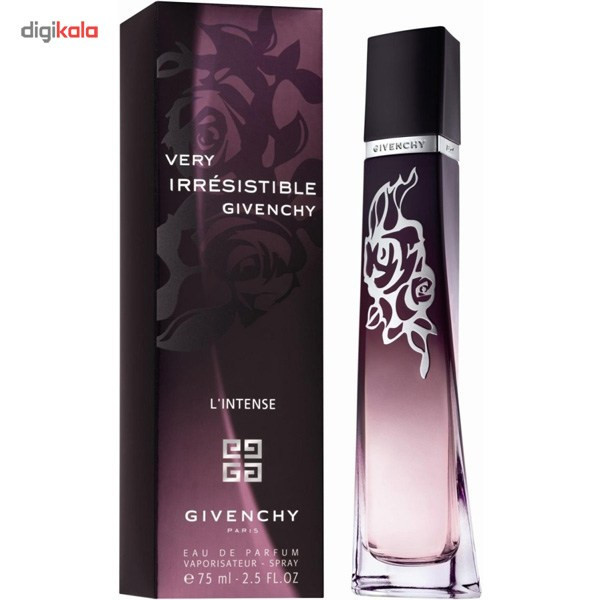 ادو پرفیوم زنانه ژیوانشی مدل Very Irresistible Givenchy Le Intense حجم 75 میلی لیتر