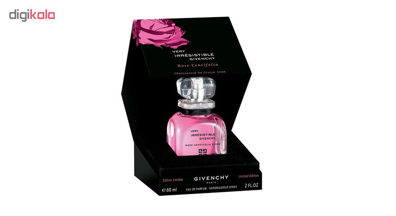 ادو پرفیوم زنانه ژیوانشی مدل Very Irresistible Rose Centifolia 2006 حجم 60 میلی لیتر