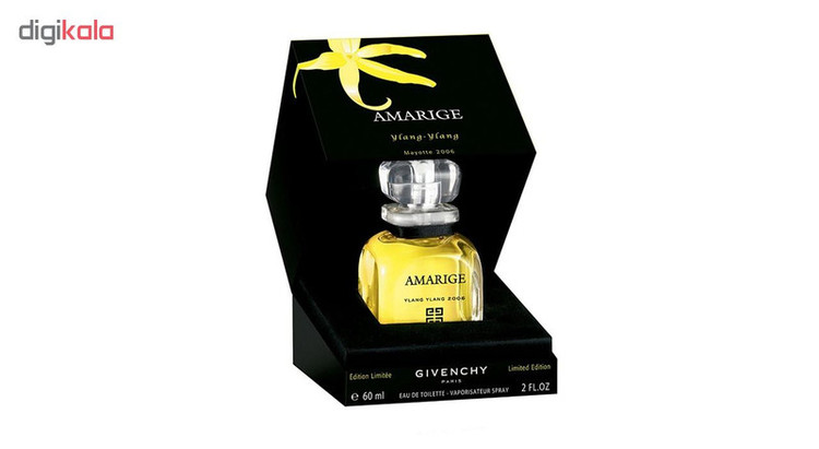 ادو تویلت زنانه ژیوانشی مدل Amarige Ylang Ylang de Mayotte 2006 حجم 60 میلی لیتر