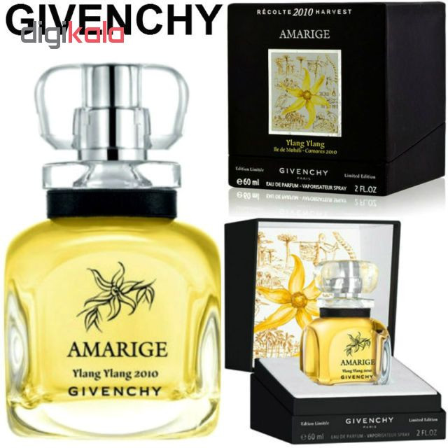 ادوپرفیوم زنانه ژیوانشی مدل Amarige ylang ylang