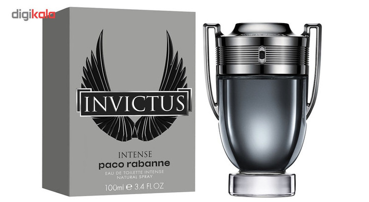 ادو تویلت مردانه پاکو رابان مدل Invictus Intense حجم 100 میلی لیتر