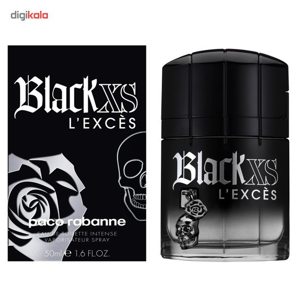 ادو تویلت مردانه پاکو رابان مدل Black XS L'Exces حجم 50 میلی لیتر