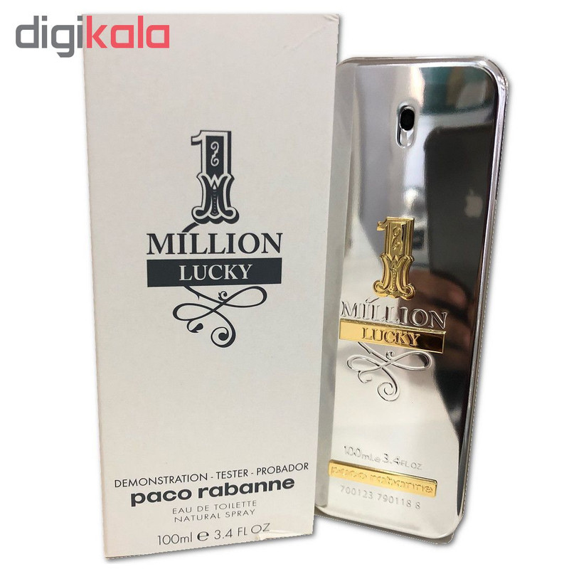 تستر ادو تویلت مردانه پاکو رابان مدل 1Million Lucky حجم 100 میلی لیتر