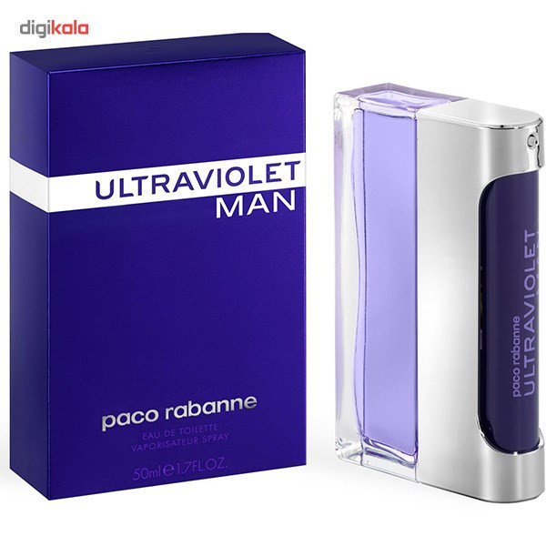 ادو تویلت مردانه پاکو رابان Ultraviolet حجم 50ml