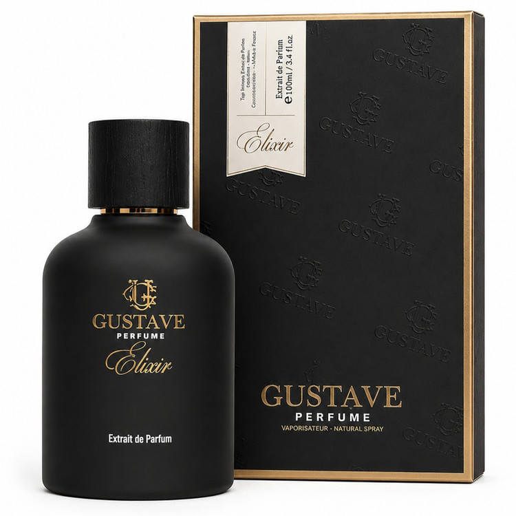 اکستریت د پرفیوم مردانه گوستاو مدل gustave elixir با رایحه گرم حجم 100 میلی لیتر