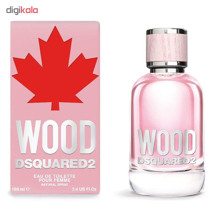 ادو تویلت زنانه دیسکوارد مدل WOOD حجم 100 میلی لیتر