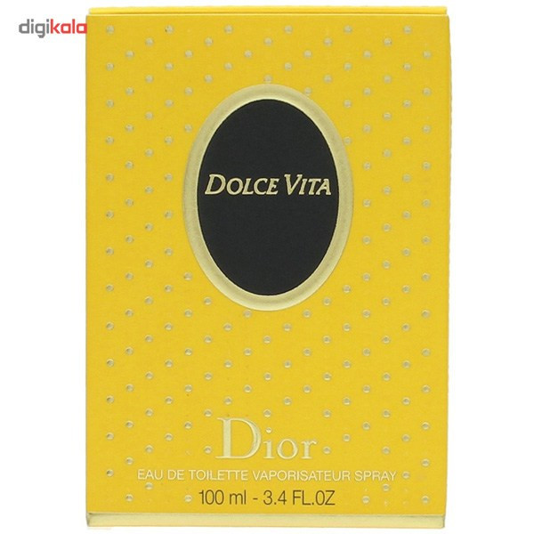 ادو تویلت زنانه دیور مدل Dolce Vita حجم 100 میلی لیتر