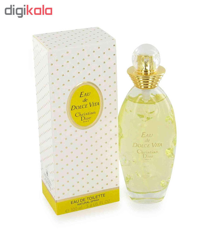 ادو تویلت زنانه دیور مدل Eau de Dolce Vita حجم 100 میلی لیتر