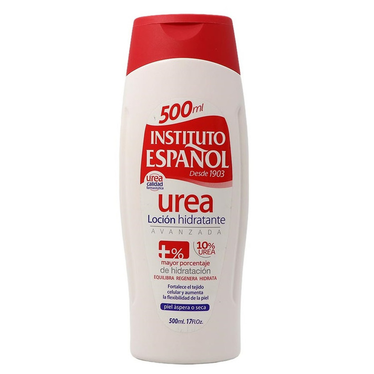 لوسیون بدن انستیتو اسپانول مدل Urea حجم 500 میلی لیتر