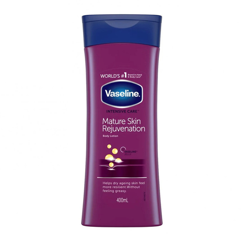 لوسیون بدن وازلین مدل Mature Skin حجم 400 میلی لیتر