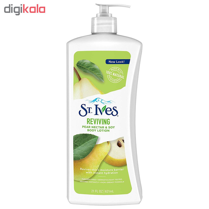 لوسیون بدن اس تی.ایوز مدل REVIVING حجم 621 میلی لیتر