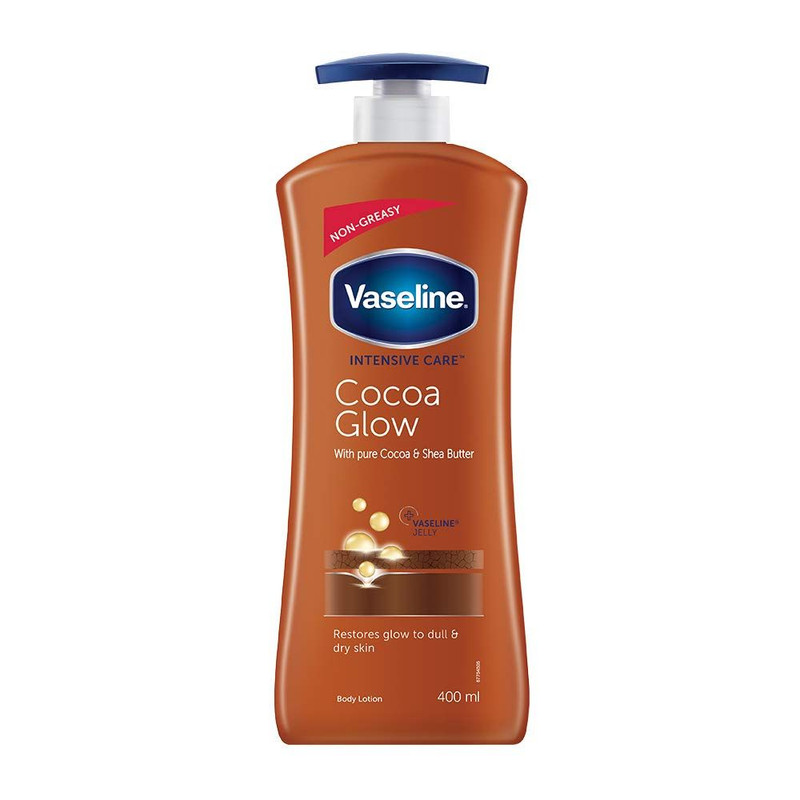لوسیون بدن وازلین مدل Cocoa Glow حجم 625 میلی لیتر