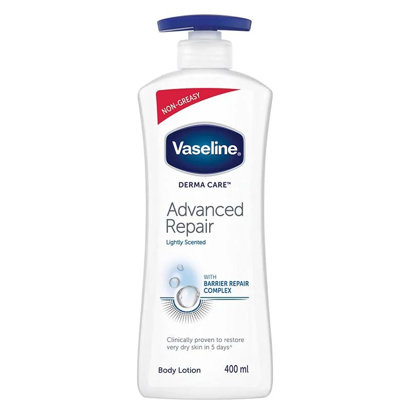 لوسیون بدن وازلین مدل Advanced Repair-P حجم 400 میلی لیتر