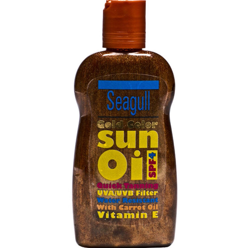 روغن آفتاب اکلیلی سی گل مدل Golde Color SPF4 حجم 200 میلی لیتر
