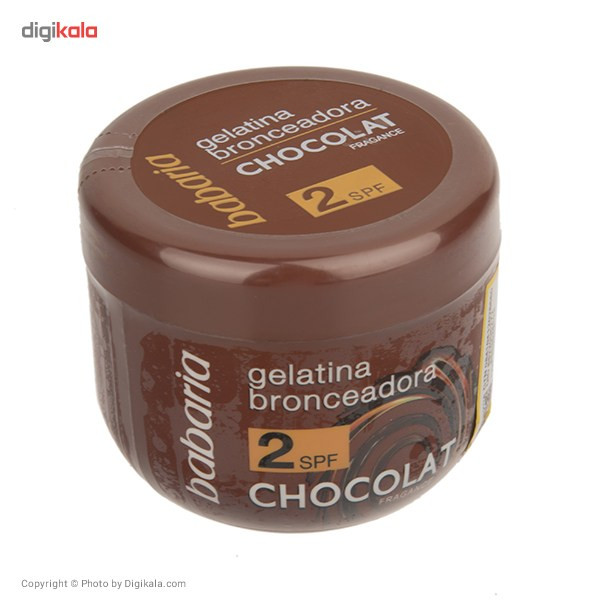 کرم برنز کننده باباریا مدل Chocolat Spf2 حجم 200 میلی لیتر