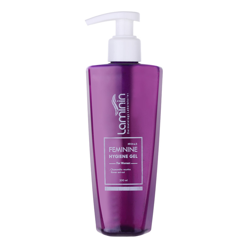 ژل بهداشتی بانوان لامینین مدل Flower حجم 200 میلیلیتر