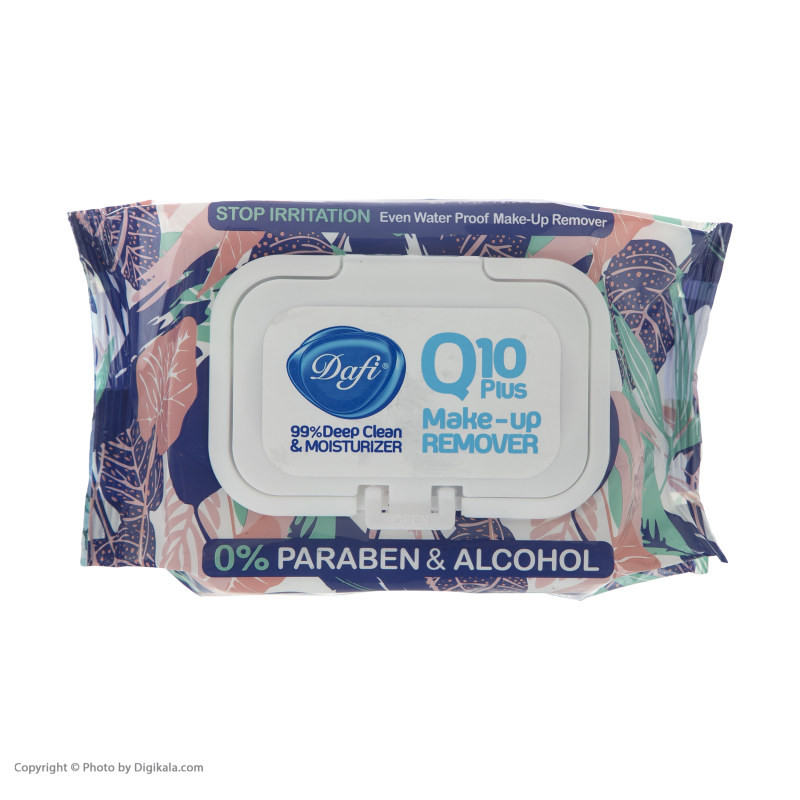 دستمال مرطوب دافی مدل MICELLAR - Q10 بسته 2 عددی