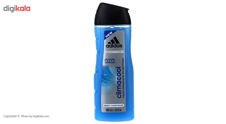 شامپو سر و بدن مردانه آدیداس مدل Climacool حجم 400 میلی لیتر